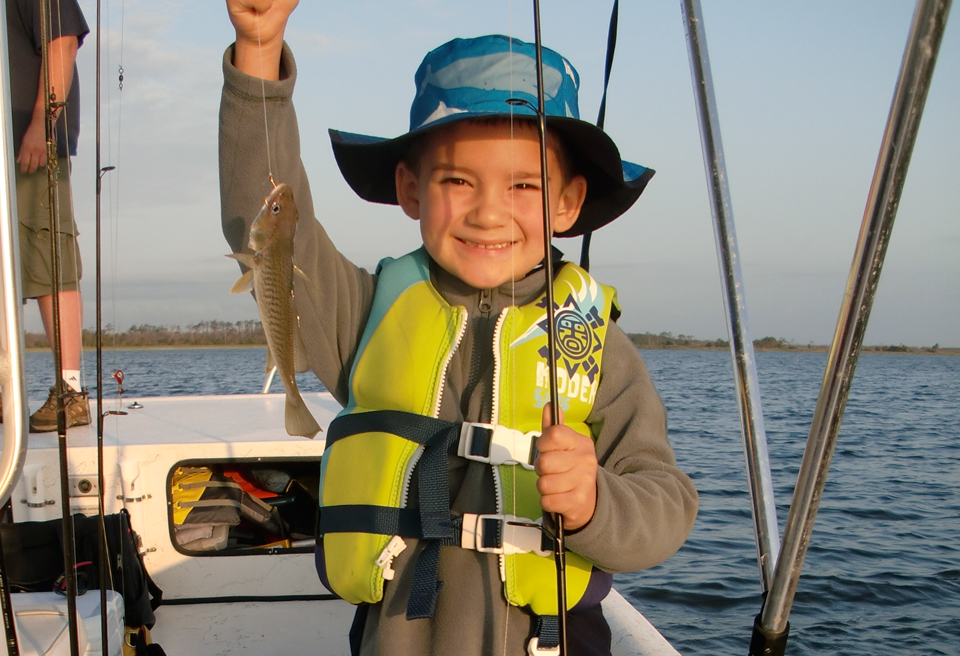 Kid's fishing charters